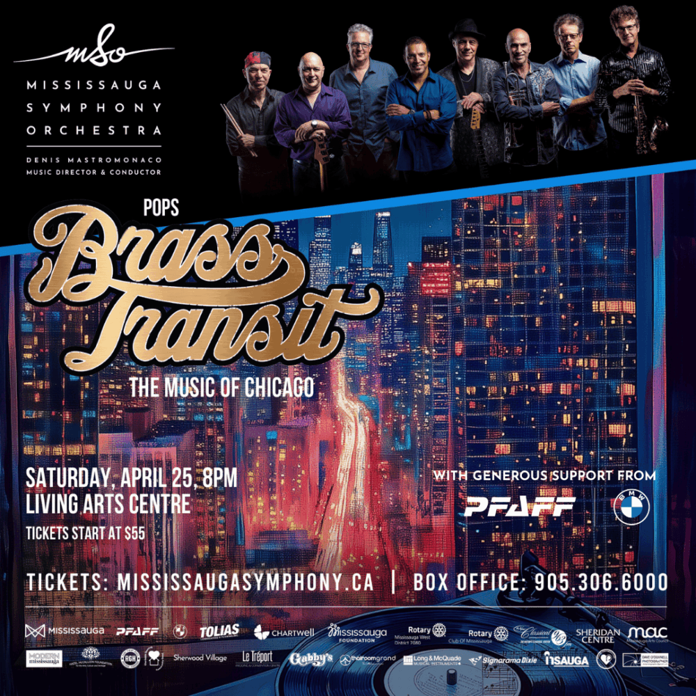 CONCERT - Apr. 25: Brass Transit - The Music of Chicago - Mississauga ...